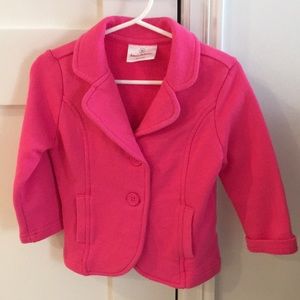Hanna Anderson pink blazer